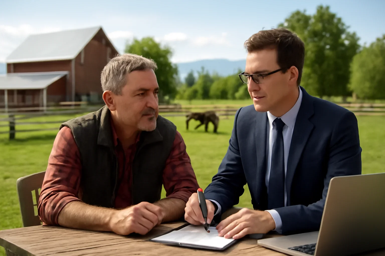 Farm Insurance in BC Guide consultation scene