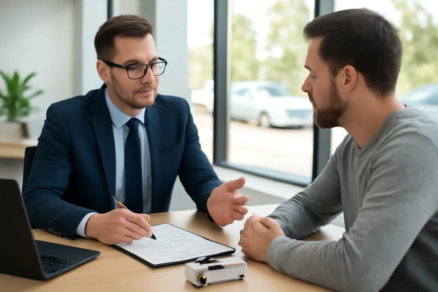 How Much Is Auto Insurance in BC? consultation scene