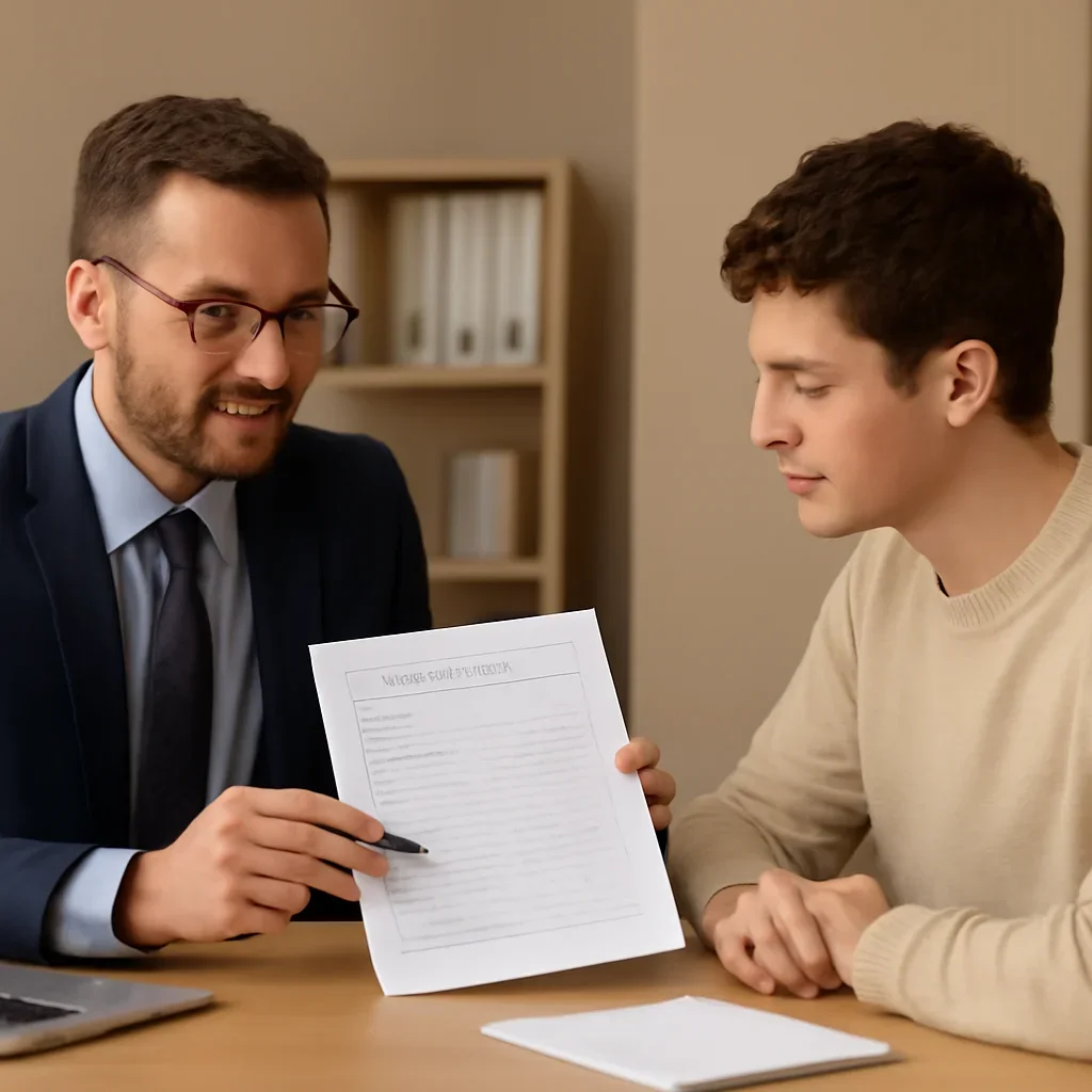 Broker reviewing how much is car insurance in bc for new drivers? details