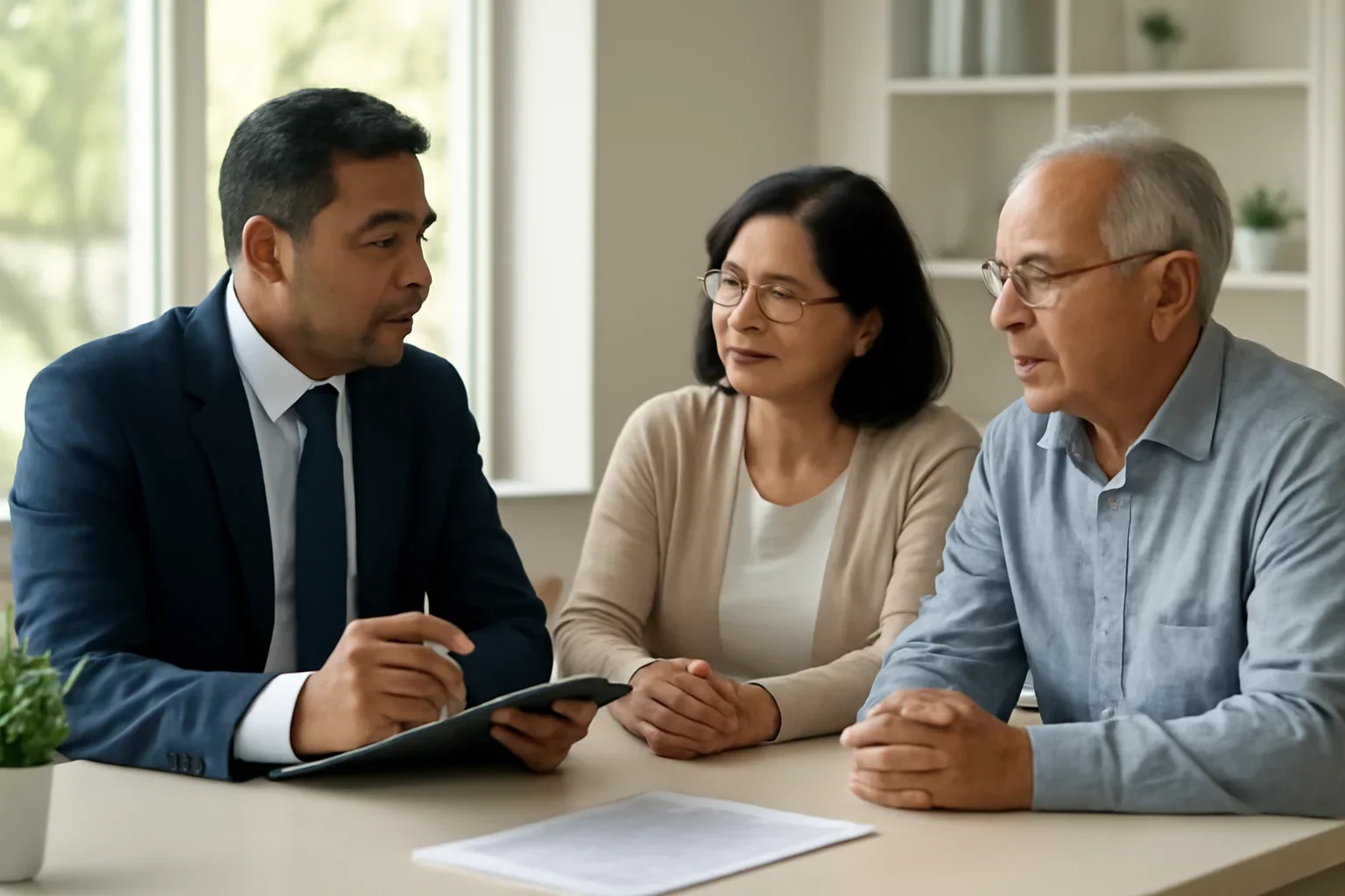 Super Visa Insurance in BC Guide consultation scene