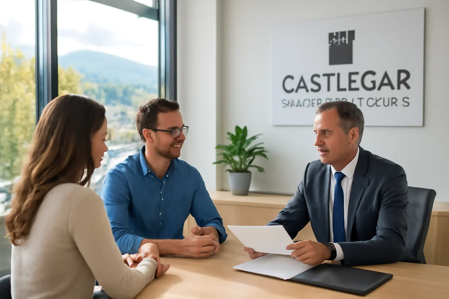Castlegar Insurance Referrals consultation scene in Castlegar