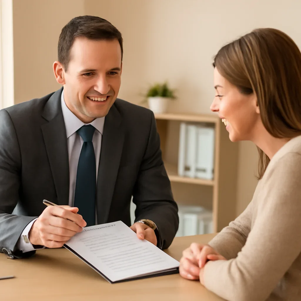 Broker reviewing chase insurance referrals details in Chase