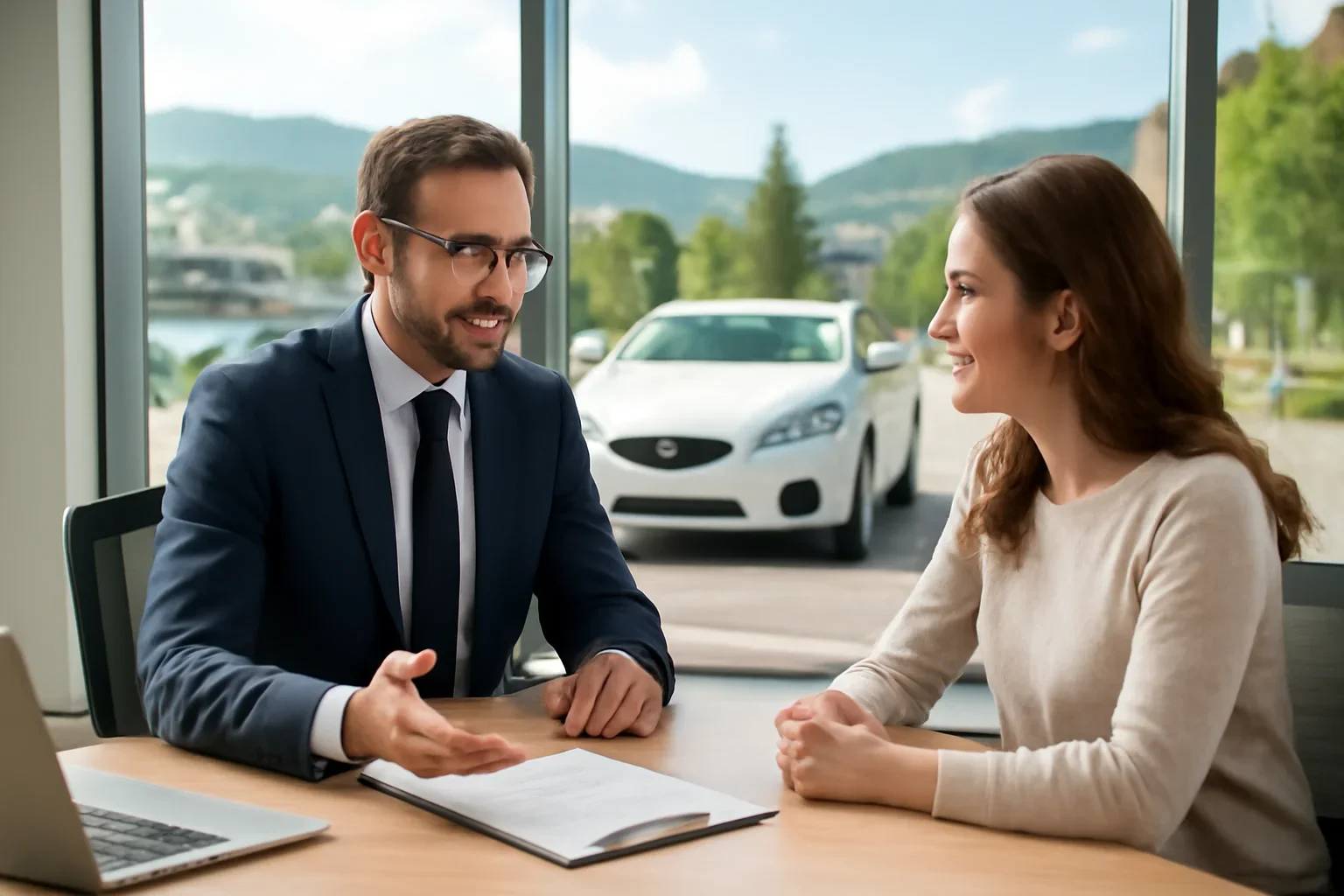 Auto Insurance in Courtenay consultation scene in Courtenay