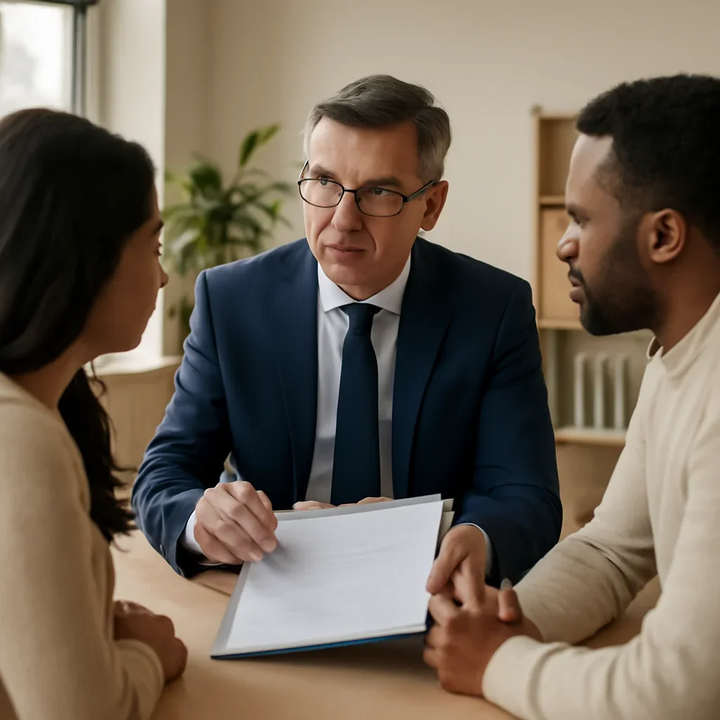 Broker reviewing fruitvale insurance referrals details in Fruitvale
