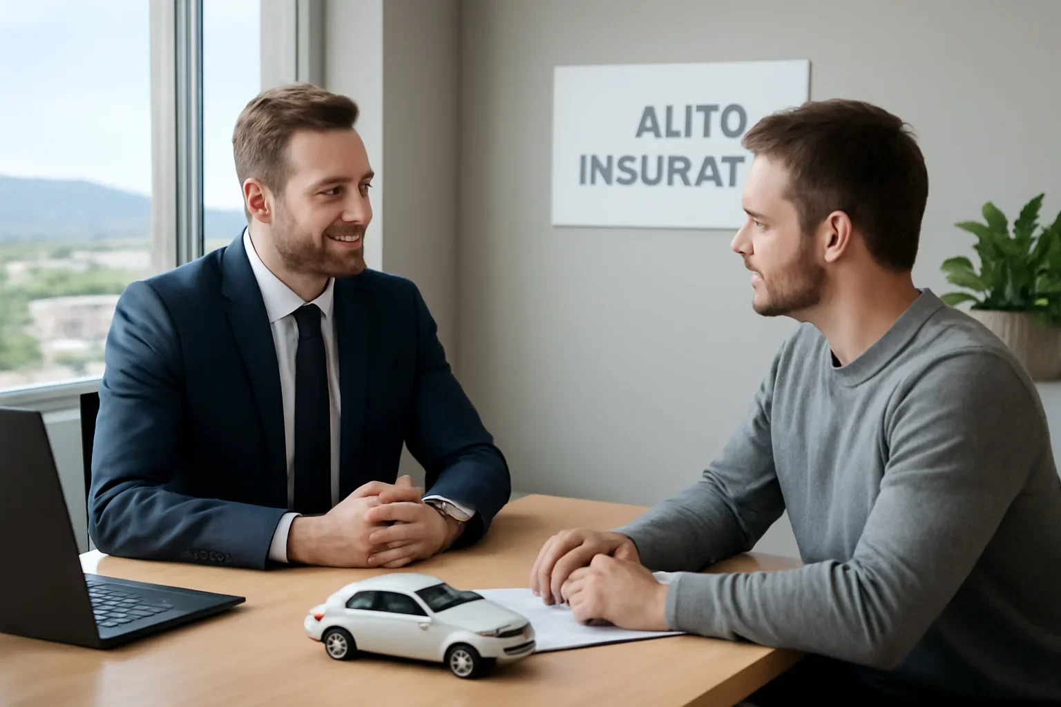 Auto Insurance in Kamloops consultation scene in Kamloops