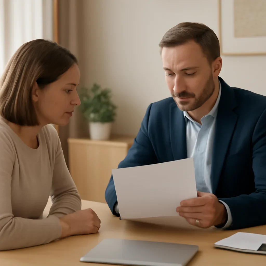 Broker reviewing kimberley insurance referrals details in Kimberley