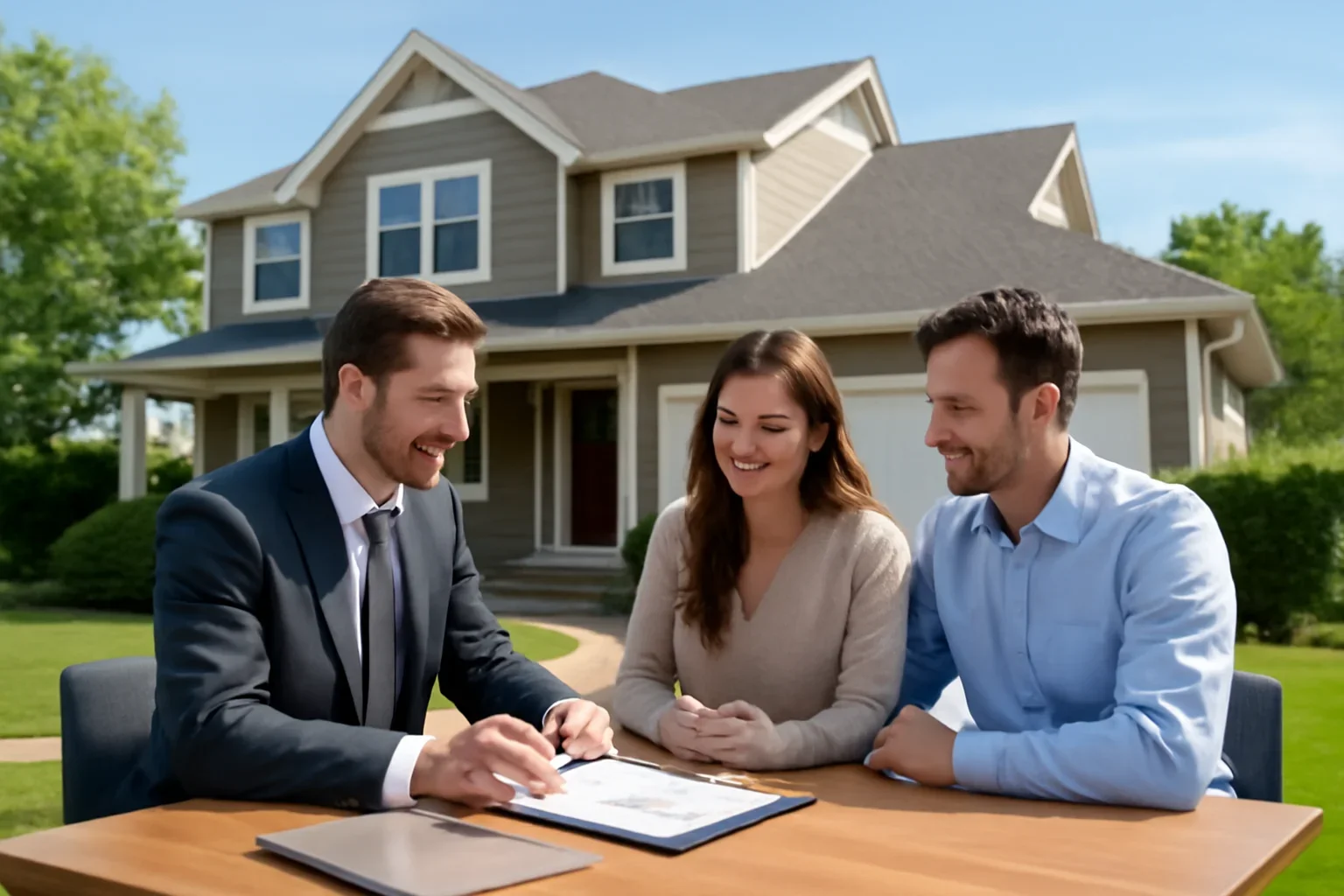 Home Insurance in Langley consultation scene in Langley