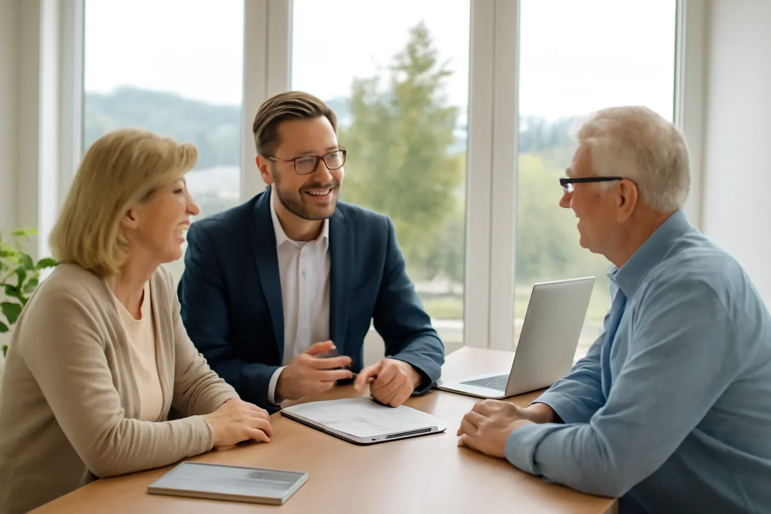 Sooke Insurance Referrals consultation scene in Sooke