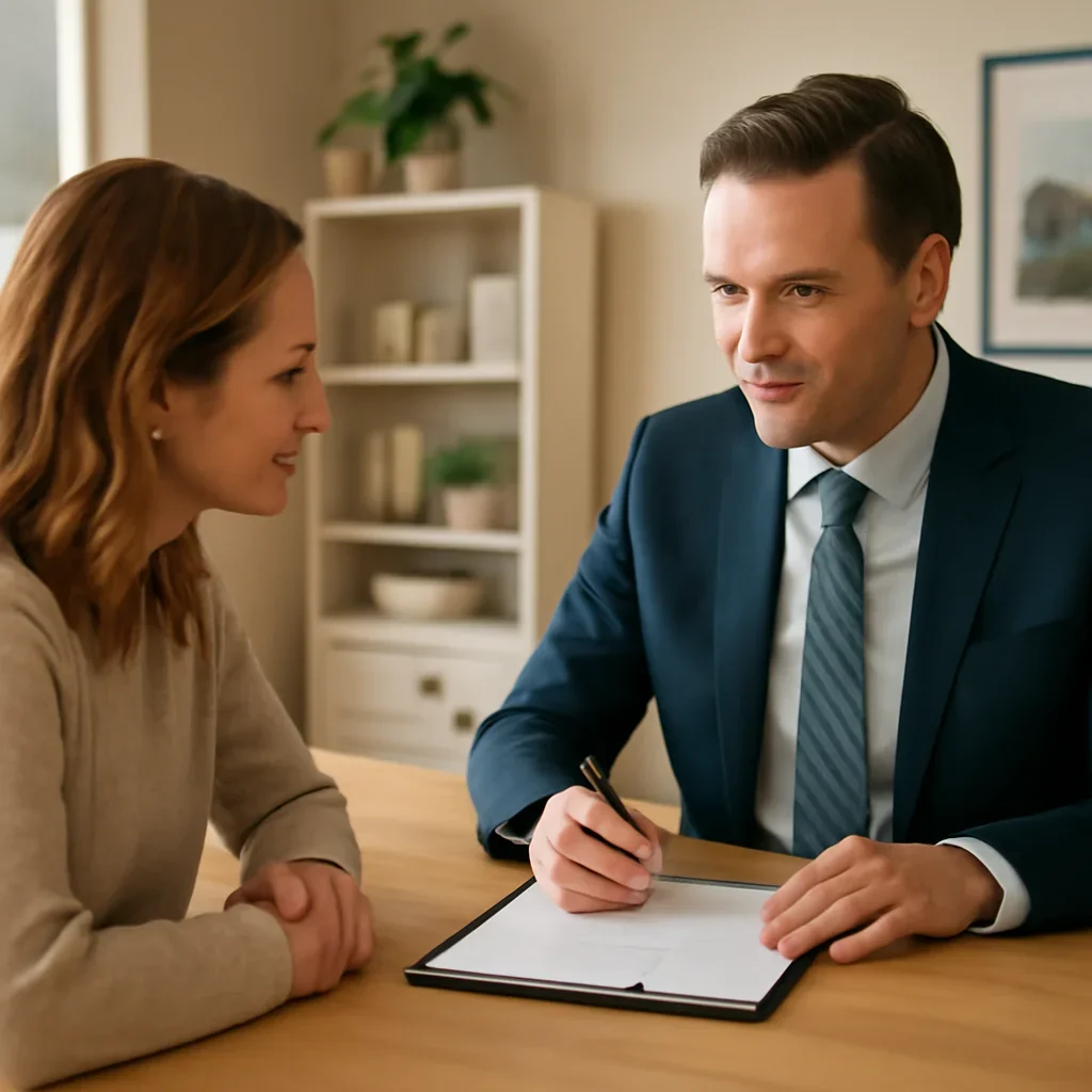 Broker reviewing tofino insurance referrals details in Tofino