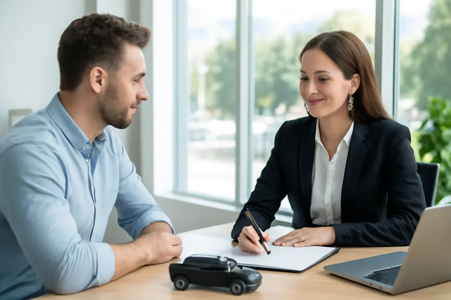 Auto Insurance Quotes BC consultation scene