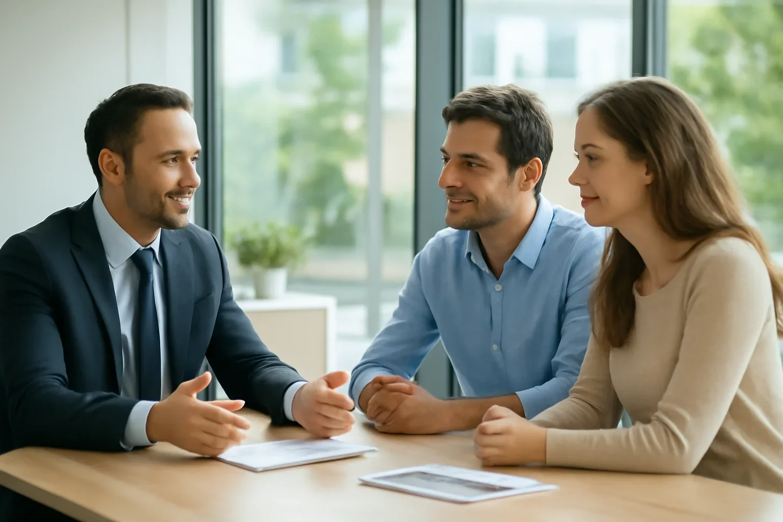Same-Day Insurance Referrals consultation scene