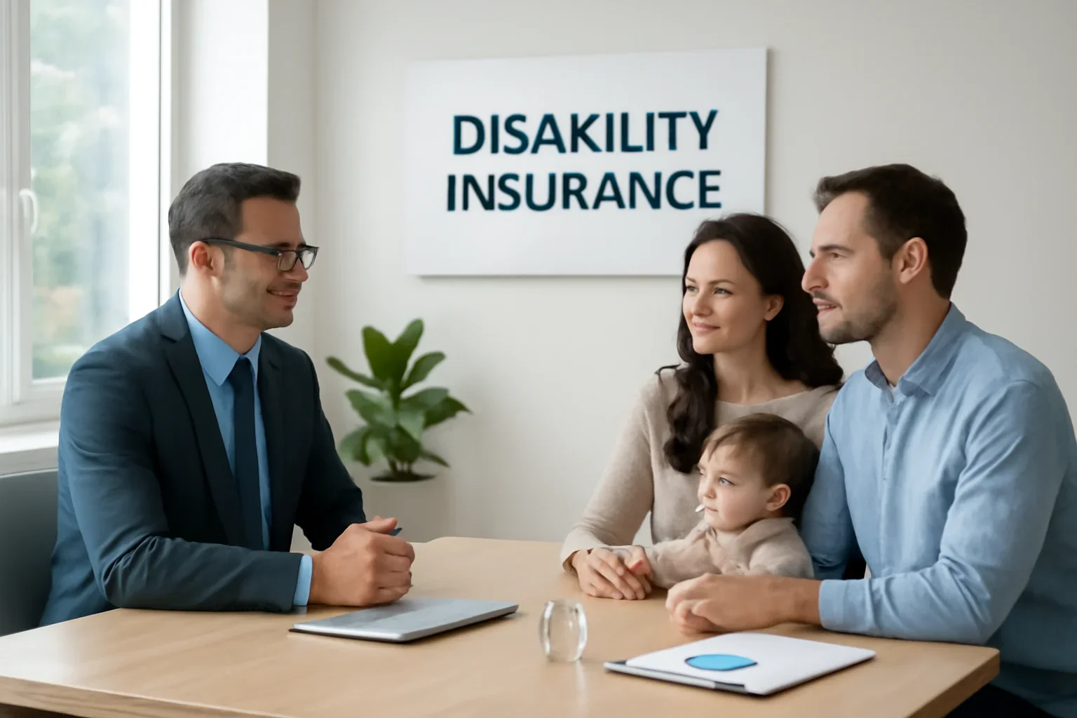 Disability Insurance BC consultation scene