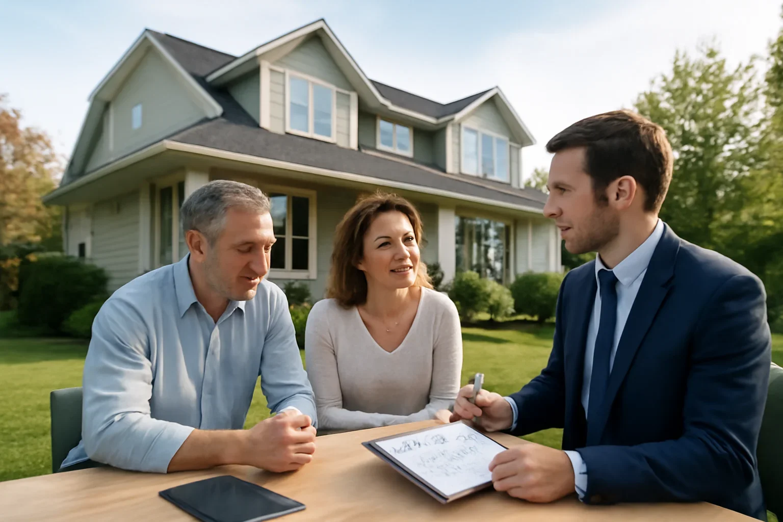 Flood Insurance BC consultation scene