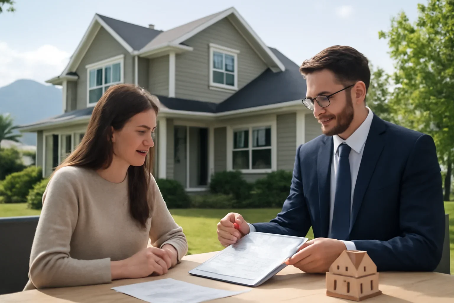 Home Insurance BC consultation scene