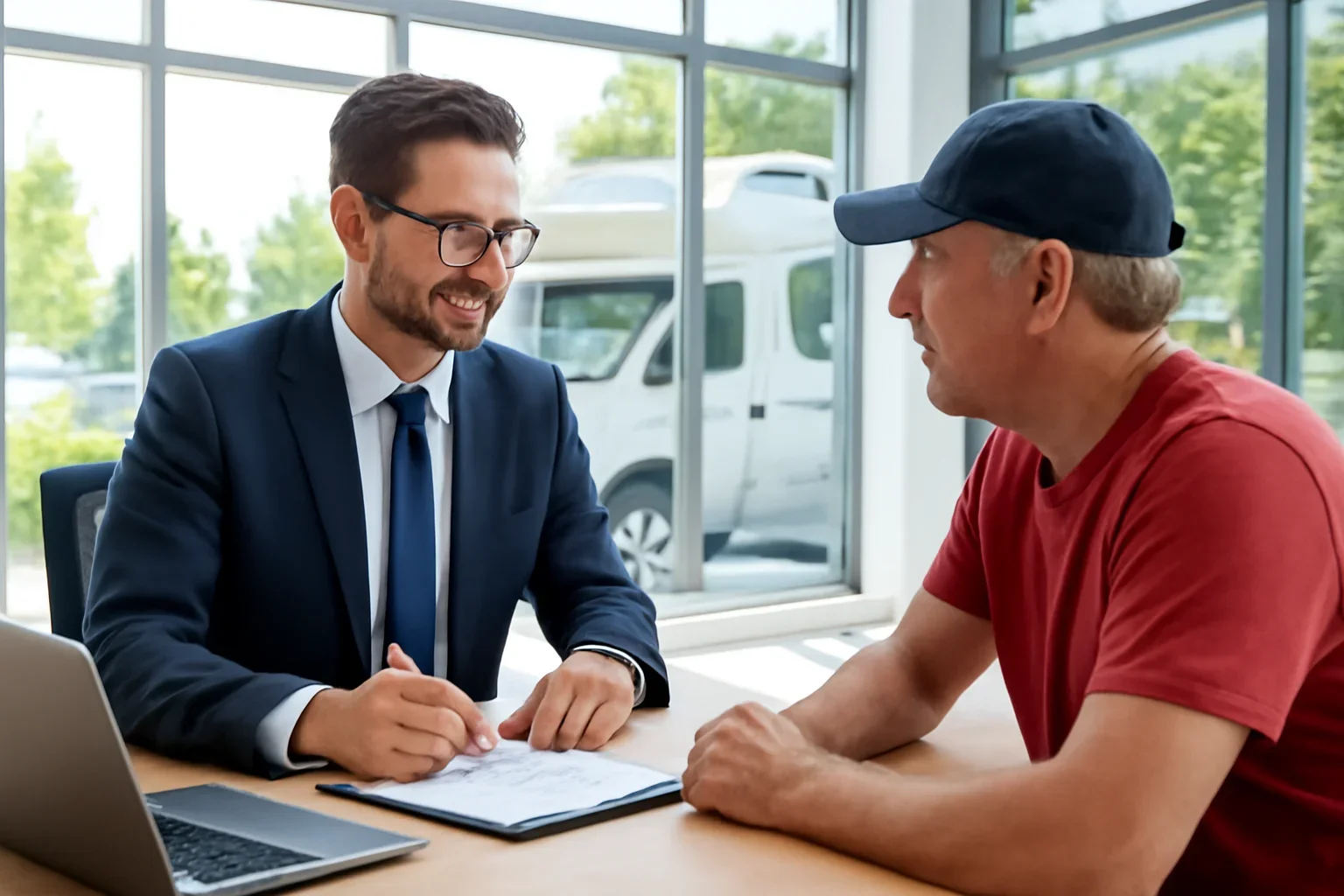 RV Insurance BC consultation scene
