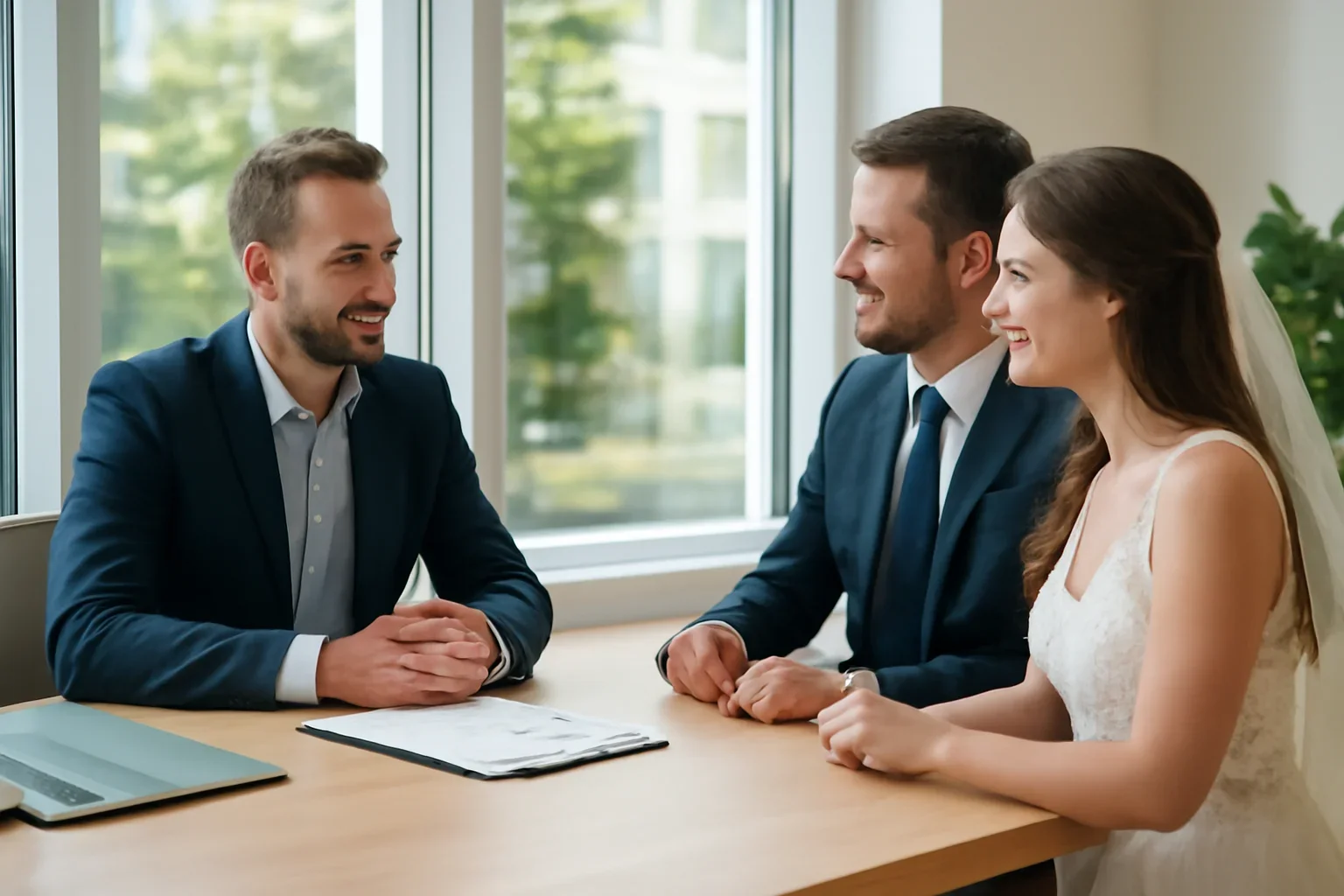 Wedding Insurance BC consultation scene