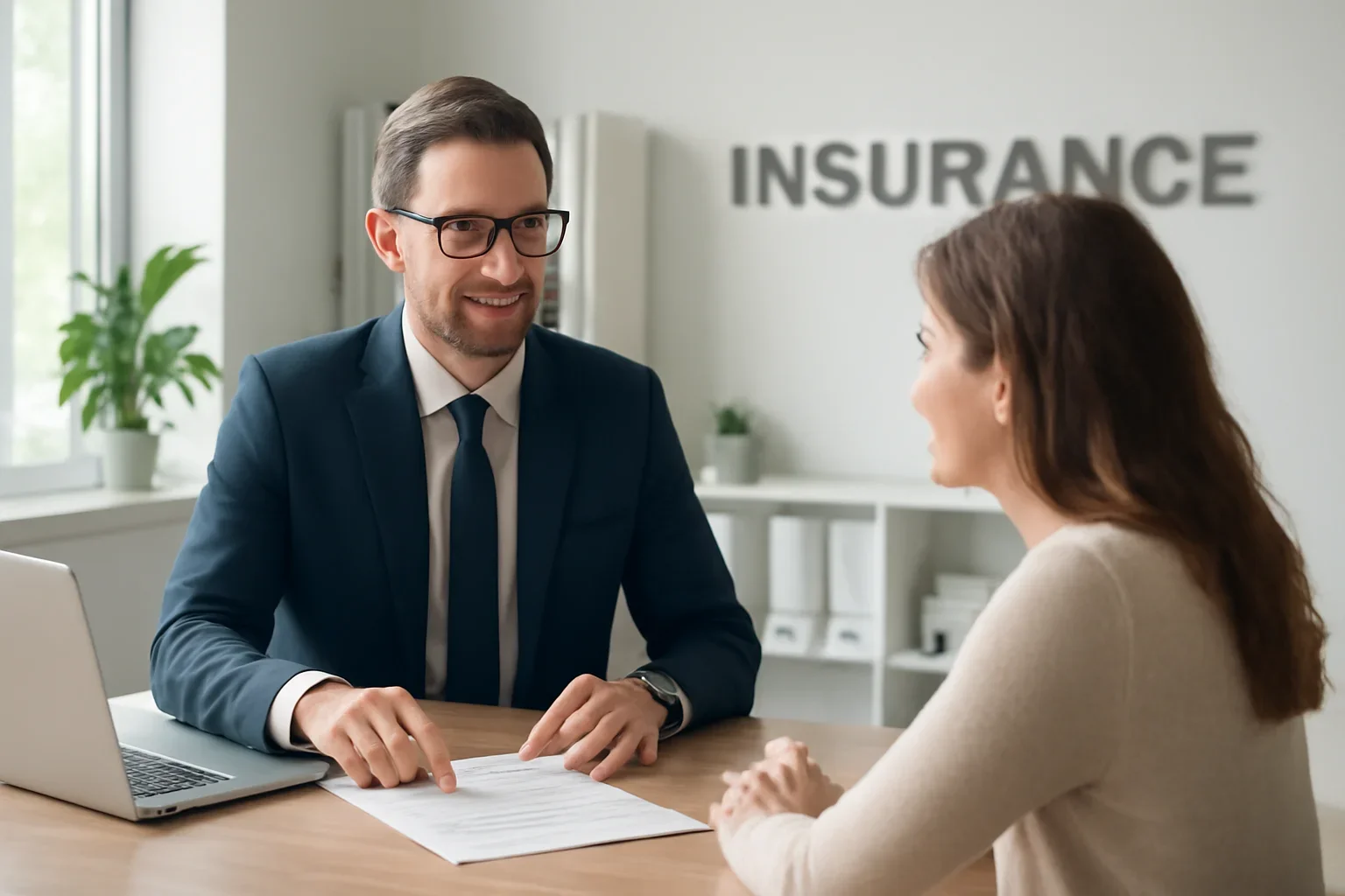 Insurance Glossary BC consultation scene